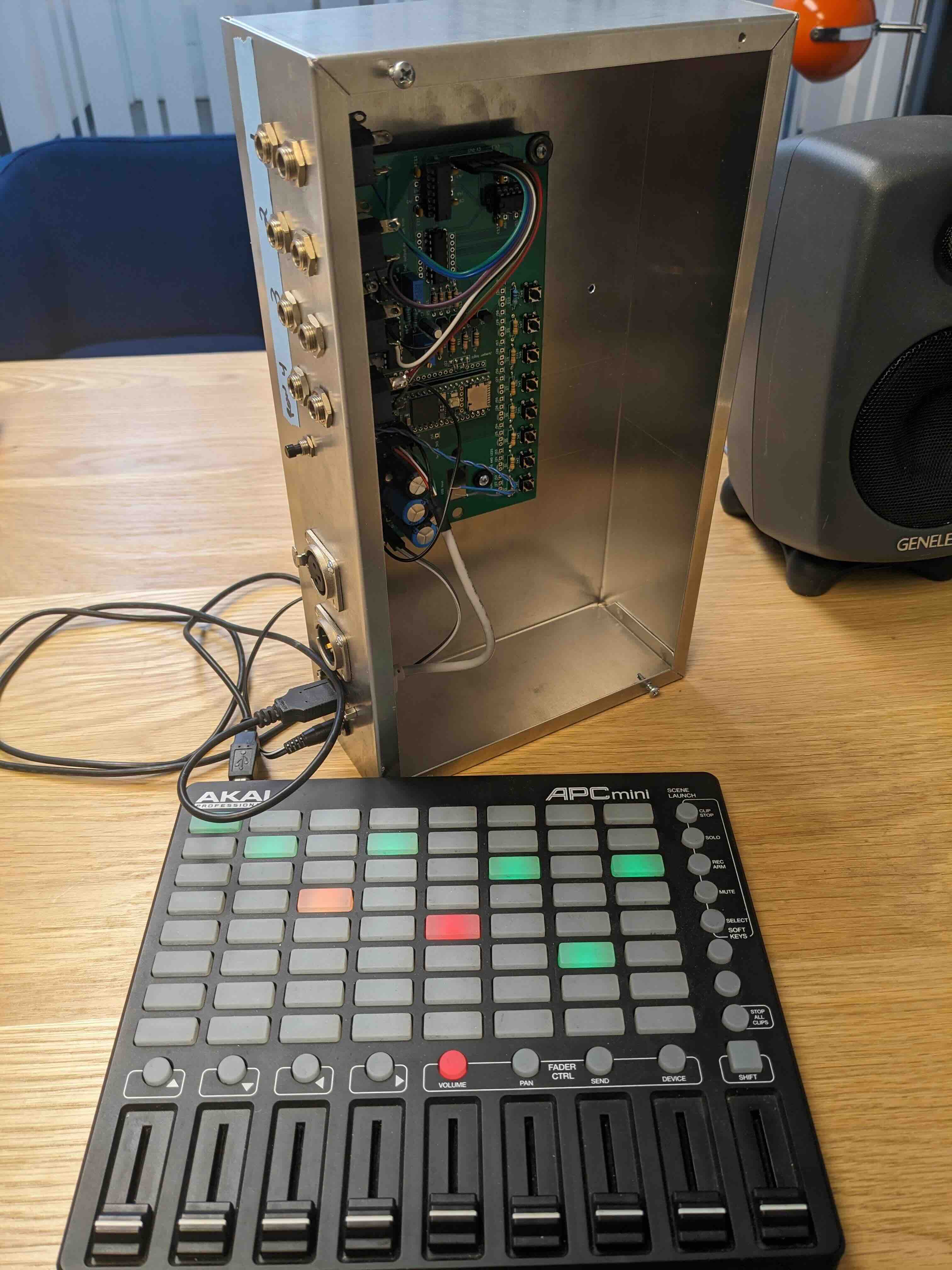 MIDI controller and USB to CV prototype.