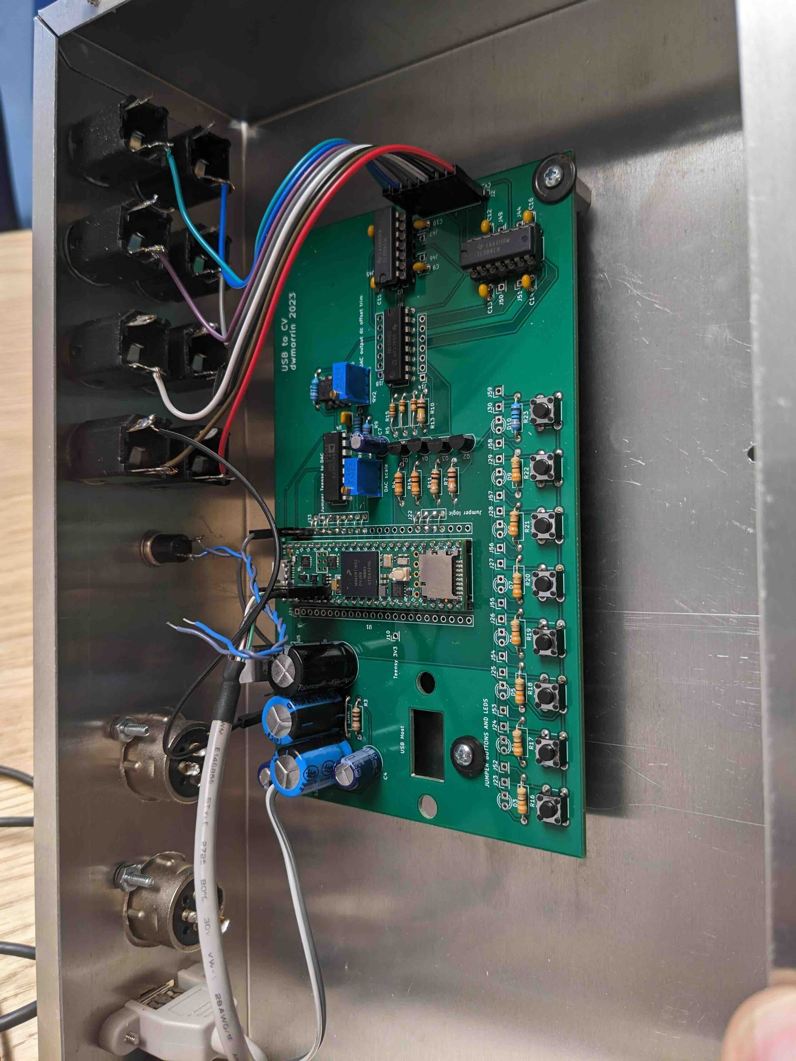 USB to CV PCB