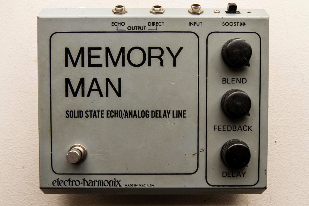 EH 7500 Memory Man front panel